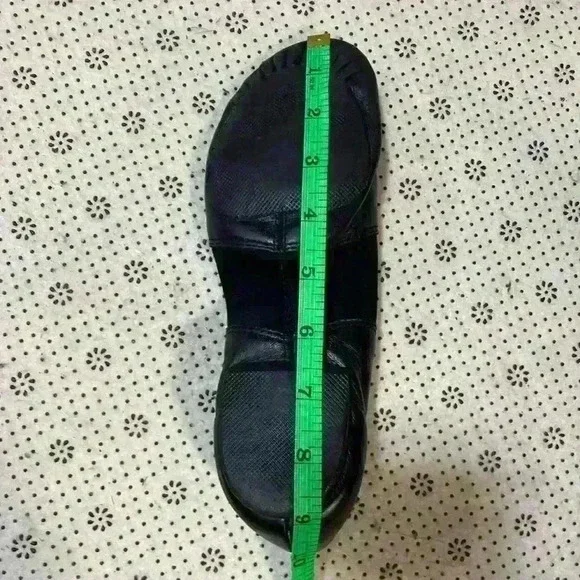 Capezio E-Series Slip-on Split Sole Jazz Shoe Size 9.5 M Black - Picture 10 of 10